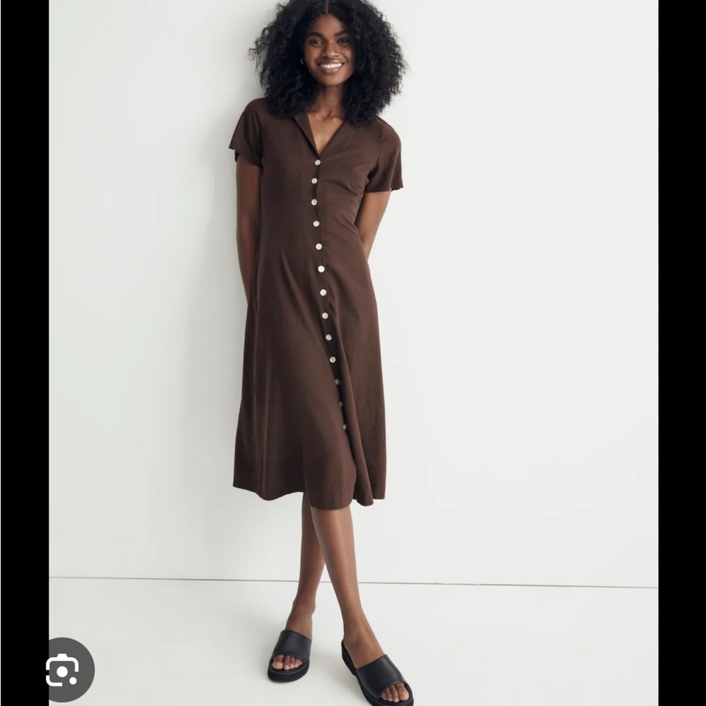 Madewell kacie shirt dress